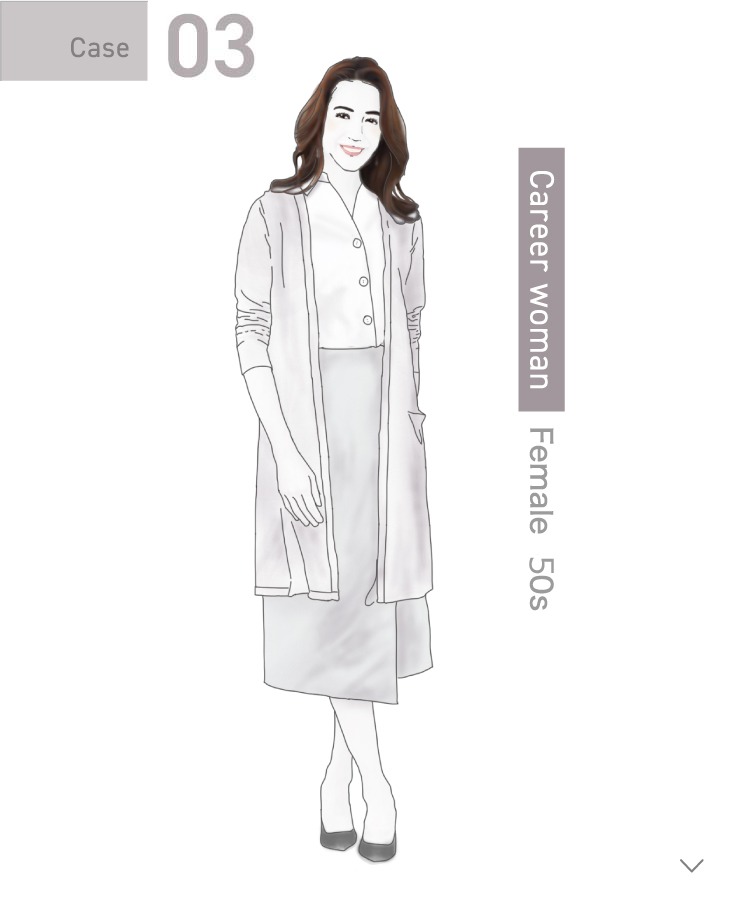 キャリアウーマン　50代女性